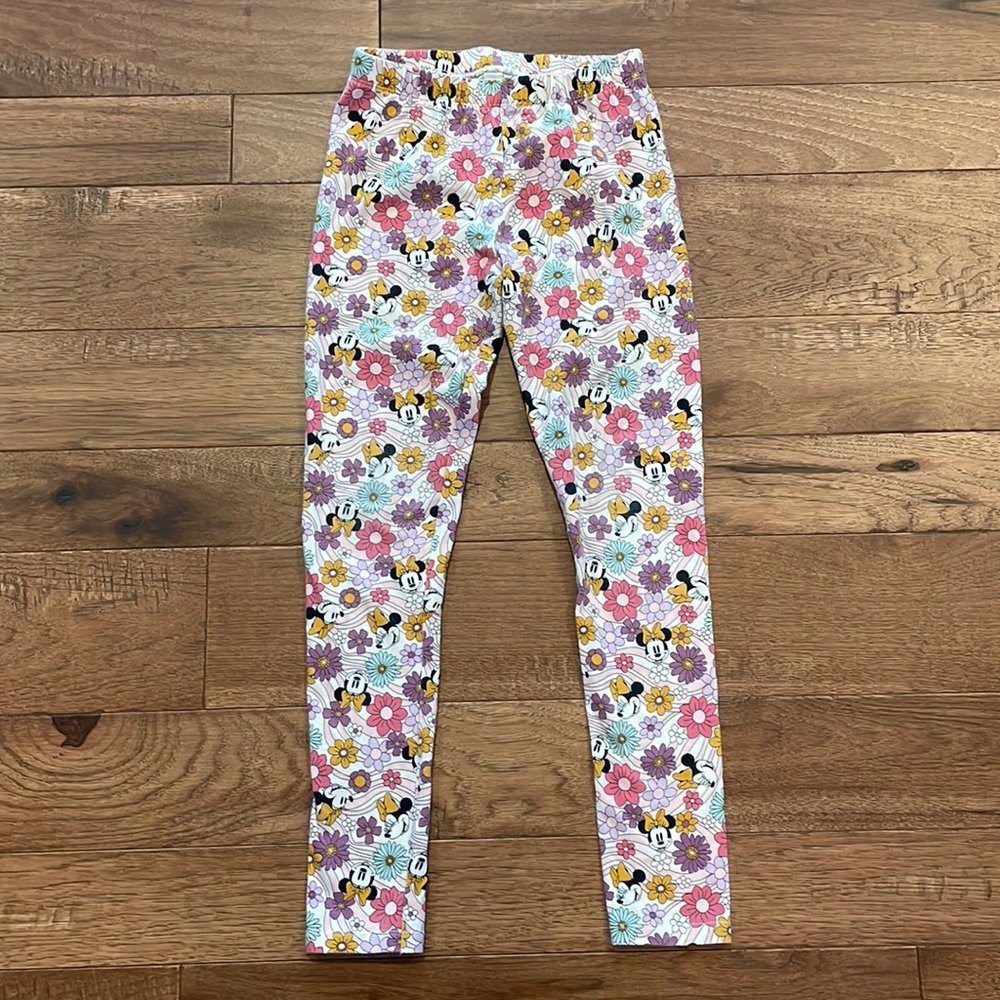 Disney Leggings Jumping Beans Tough Cotton Leggings - Minnie Mouse - Size 8